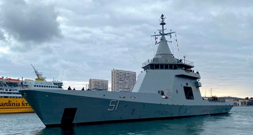 La Armada incorporó un patrullero oceánico 