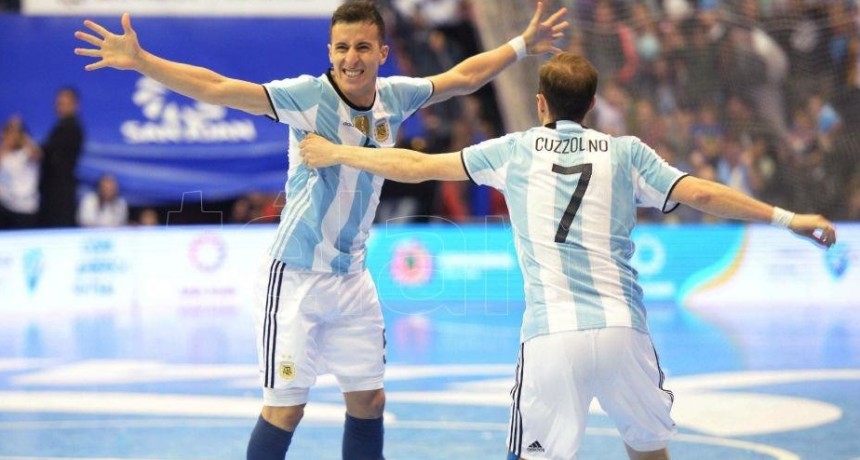 Argentina derrotó a Brasil y se consagró campeón de las eliminatorias de futsal
