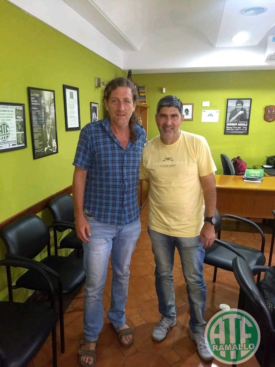 LESCANO RECIBIÓ EL APOYO DE ATE PROVINCIA