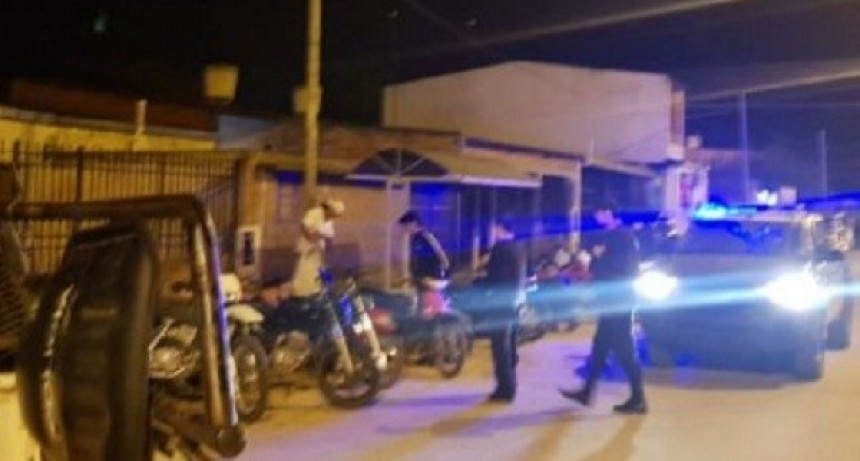Secuestro de motos y marihuana