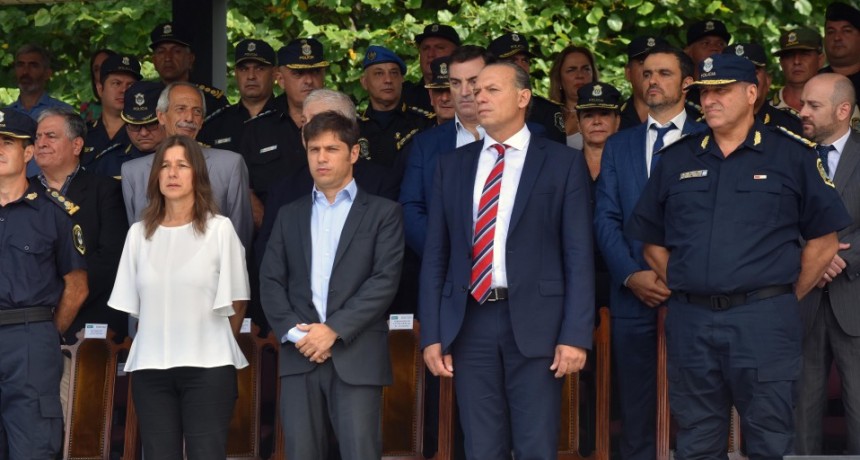 El ministro Berni present&oacute; nuevas autoridades de la Polic&iacute;a provincial 