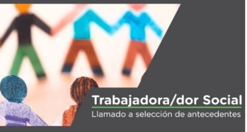 RAMALLO: LLAMADO A SELECCIÓN DE PROFESIONALES EN TRABAJO SOCIAL  