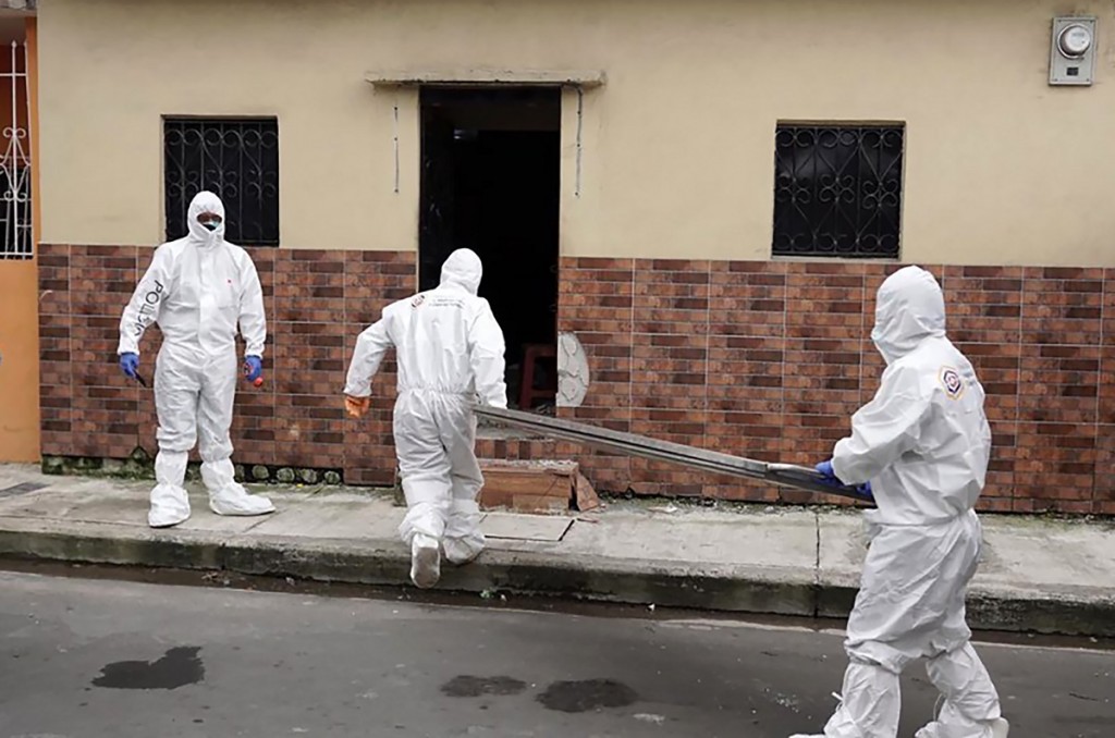 Autoridades en Ecuador retiraron 150 cadáveres de las calles y viviendas de Guayaquil en medio de la pandemia de coronavirus