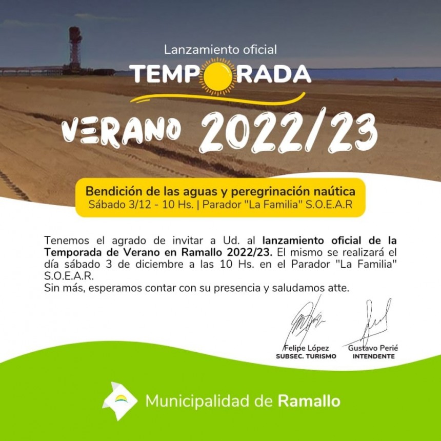 RAMALLO: TEMPORADA DE VERANO 2022/23